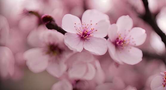 春天的花 桃花