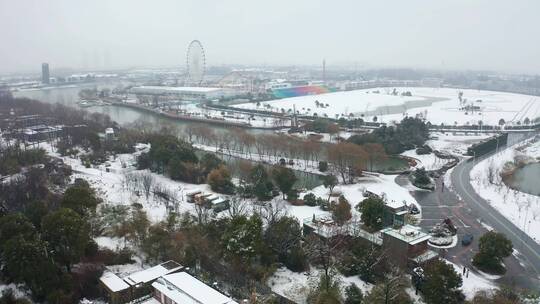 s0009-雪景-生态之窗扬州乐园-前进