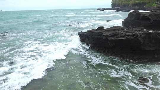 广西北海涠洲岛大海南岸鳄鱼山旅游旅行