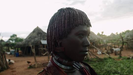 非洲女人肖像
