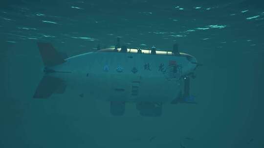 深海探测 海洋勘探视频素材模板下载