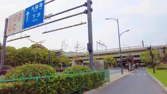 城市马路公路风景视频素材