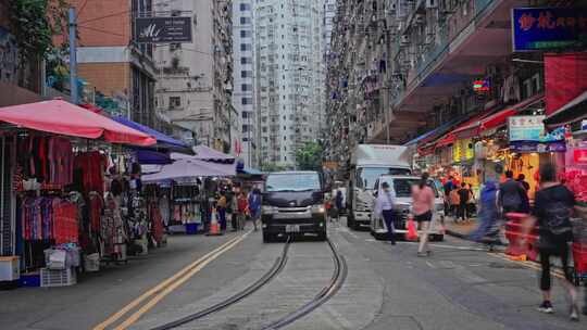 【正版素材】香港春秧街