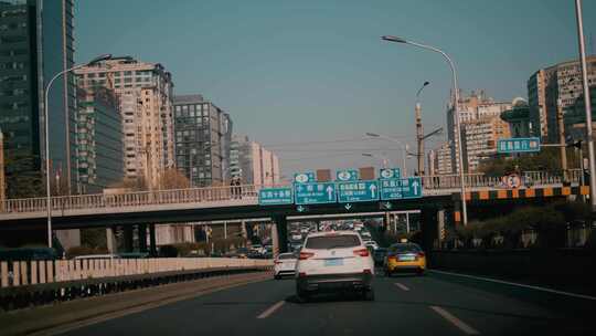 北京二环路视频素材模板下载