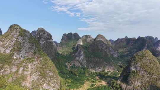 桂林山水甲天下桂林风光航拍