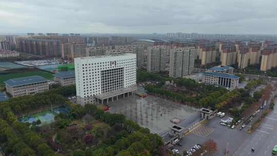 河南检察官学院航拍4K