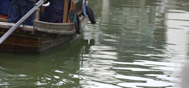 春天 游船 水桨