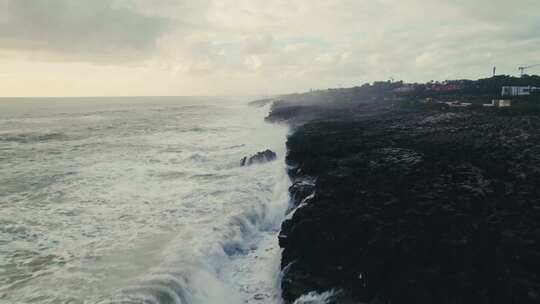 Drone，普拉亚Do Guincho，