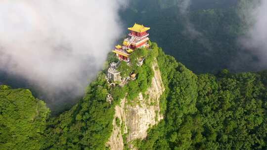 南五台山 钟南山 秦岭 云海 日出 云彩 蓝天