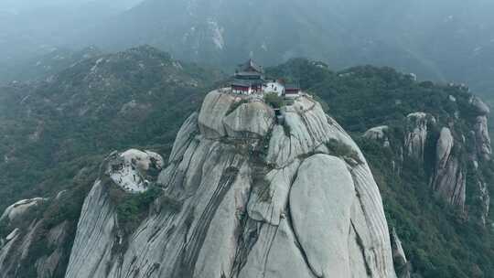 航拍驻马店泌阳铜山风景区