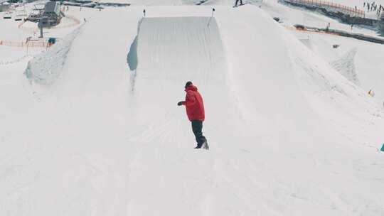 男子，雪，单板滑雪，极限运动