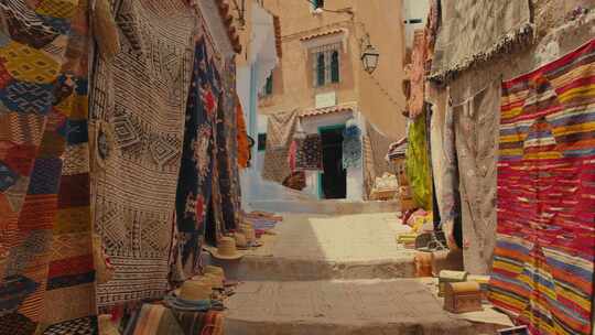 Fes， Alleyway，摩洛哥，传统