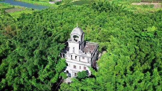 广东江门开平马降龙碉楼景区