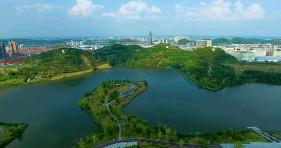 城市体系 生态公园 湿地湖泊 生态健康