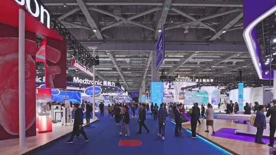 第八届进博会1.1医疗器械及医药保健展区