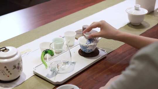 茶艺 茶叶 茶道 喝茶 泡茶 茶意境