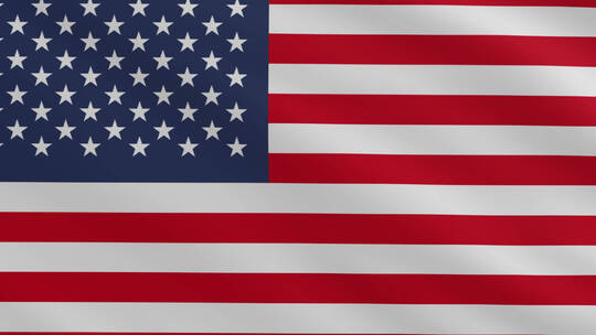 美国国旗旗帜标志logo带通道