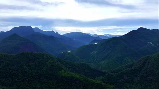 航拍中国福建武夷山美丽风景