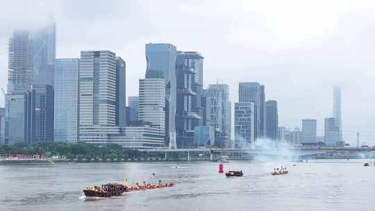 中国广东省广州市珠江端午招景