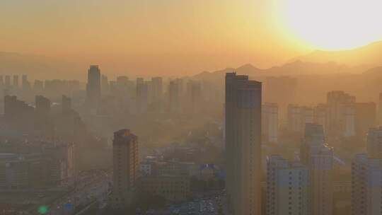 晨曦 城市晨曦 乐都 海东 青海 西部城市