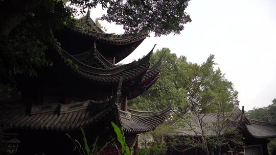 杭州飞来峰韬光寺风景