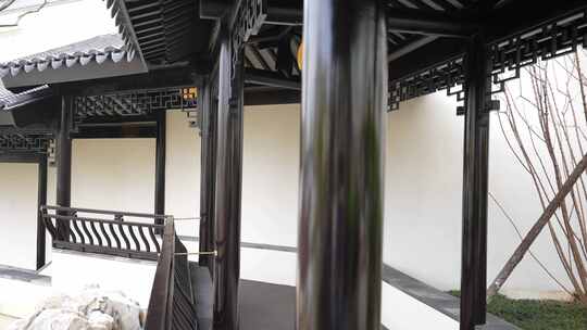 传统中式建筑长廊