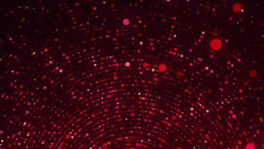 4k红色粒子发光式发散特效视频背景素材