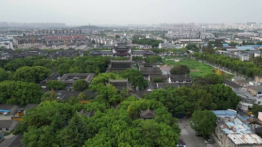 江苏苏州敕建报恩禅寺航拍