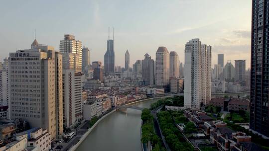 上海苏州河畔风景