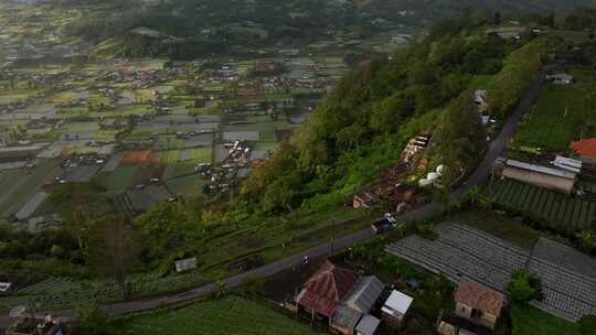 金塔马尼，巴图尔，火山，农场