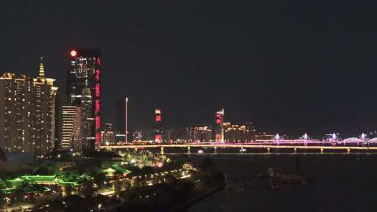 江西南昌滕王阁夜景灯光秀