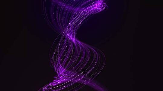 紫色波浪线和珍珠背景