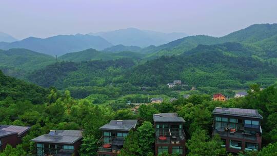 莫干山风景航拍