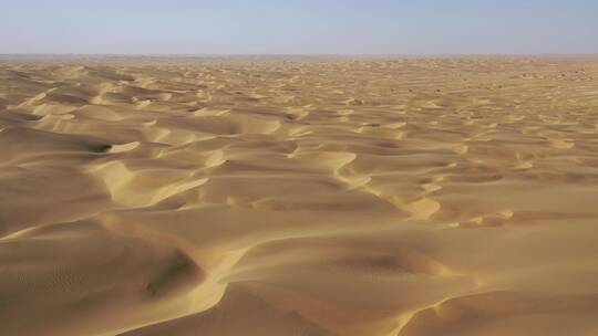 原创 新疆塔克拉玛干沙漠航拍风光视频素材模板下载