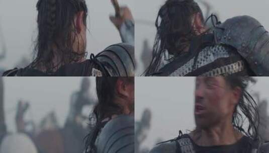 电影中的战斗骑士在站斗高清在线视频素材下载