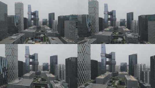深圳湾创业广场高清在线视频素材下载