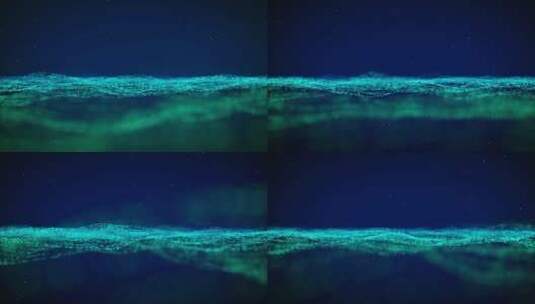 粒子波浪高清在线视频素材下载