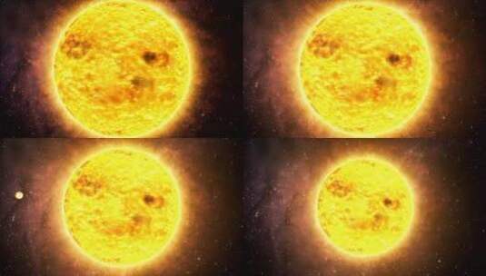 太阳系外行星高清在线视频素材下载