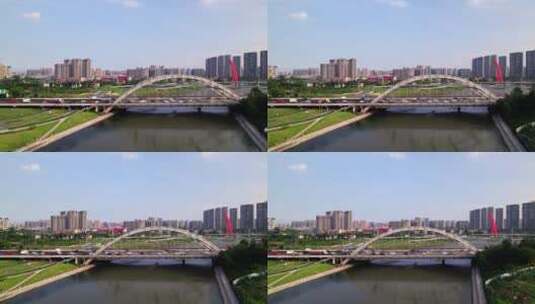 成都高新区桥梁【5k】高清在线视频素材下载