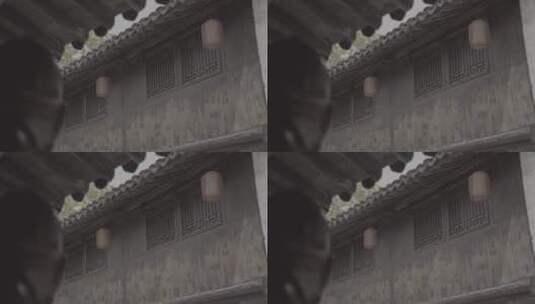 【空镜】4k江南建筑-古镇-窗-log原片高清在线视频素材下载