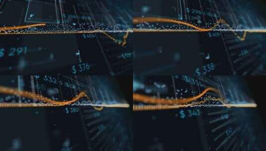 金融股票K线指数证券市场交易视频72高清在线视频素材下载
