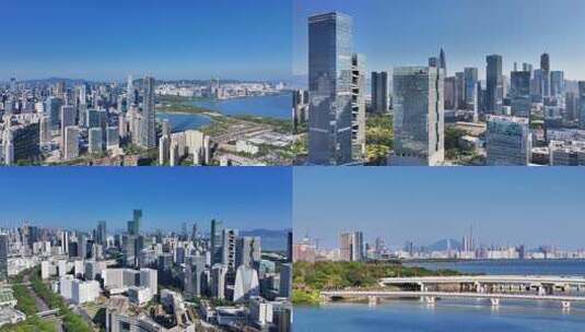 4k深圳南山城市宣传片合集高清在线视频素材下载