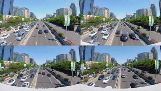 繁忙的城市交通 (2)高清在线视频素材下载