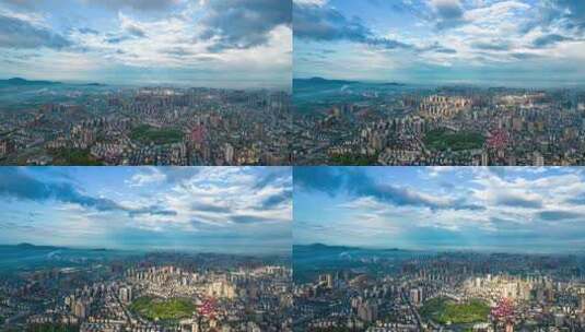 湖南衡阳城市延时延时4k高清在线视频素材下载
