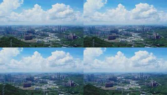 深圳龙华风光建筑高楼高清在线视频素材下载