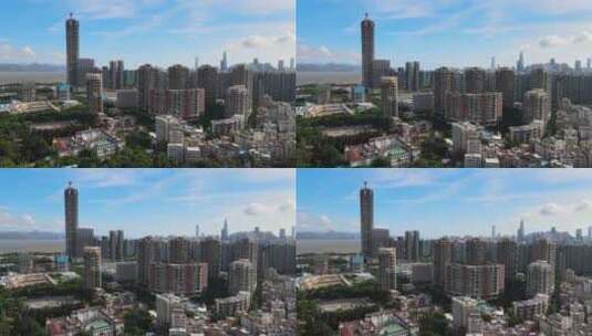 深圳白石洲的房地产高清在线视频素材下载