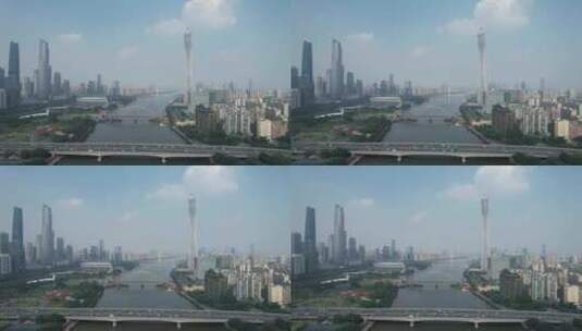 广州海心桥修建中高清在线视频素材下载