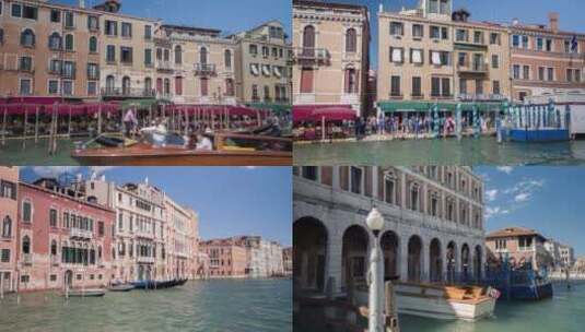 【合集】威尼斯旅游意大利游客高清在线视频素材下载