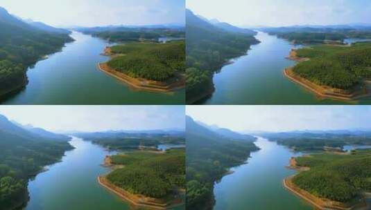 江西省新余市分宜县洞村乡 山水自然风光高清在线视频素材下载