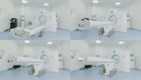 高端医疗设备CT检查全身体检扫描放射科高清在线视频素材下载